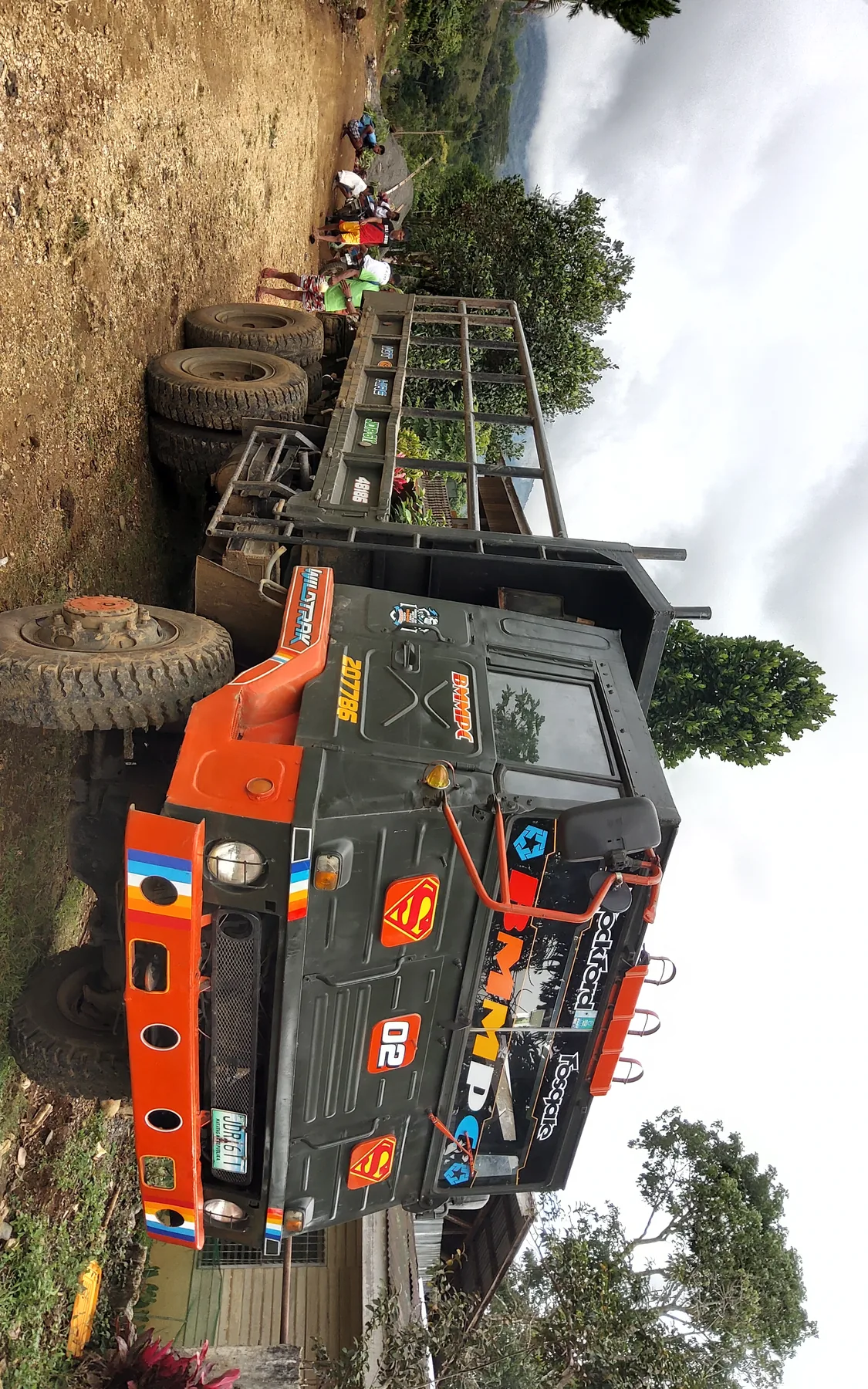 BMMPC cargo truck used for cooperative transport services
